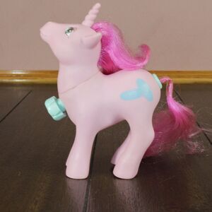 1984 My Little Pony Dance and Prance TWIRLER G1 Pink Unicorn Pink Hair Hasbro